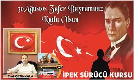 ZAFER BAYRAMIMIZ KUTLU OLSUN