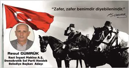 ZAFER BAYRAMIMIZ KUTLU OLSUN