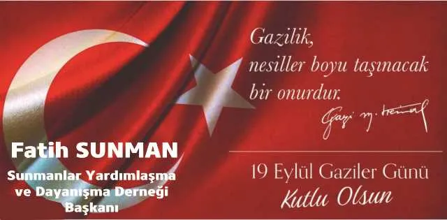 GAZİLER GÜNÜMÜZ KUTLU OLSUN