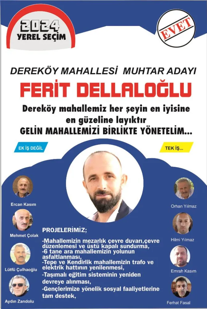 ESKİ AZA YENİ MUHTAR ADAYI
