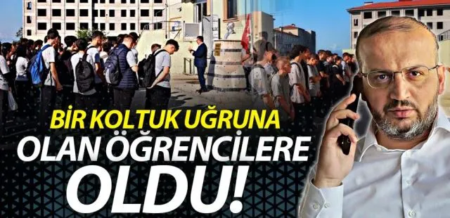HANİ OKUL BİTMİŞTİ? SEÇİM SÜRECİNDE  OKULU BİTMİŞ GİBİ GÖSTERİP OY AVCILIĞI YAPANLARIN KULAKLARI ÇINLASIN