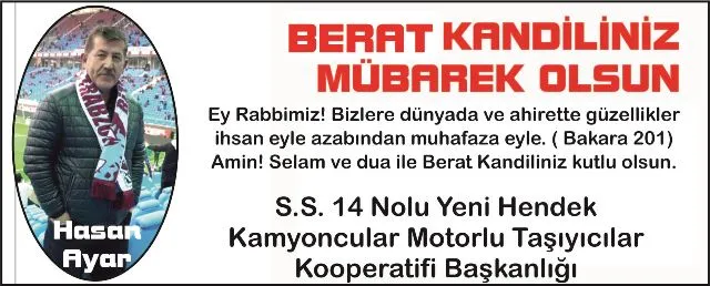 HAYIRLI KANDİLLER