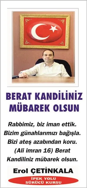 HAYIRLI KANDİLLER