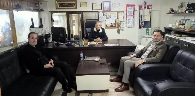 GÖREVDEN ALINAN BAYKAL GAZETEMİZİ ZİYARET ETTİ
