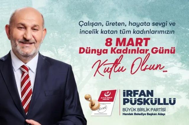 8 MART DÜNYA KADINLAR GÜNÜ KUTLU OLSUN