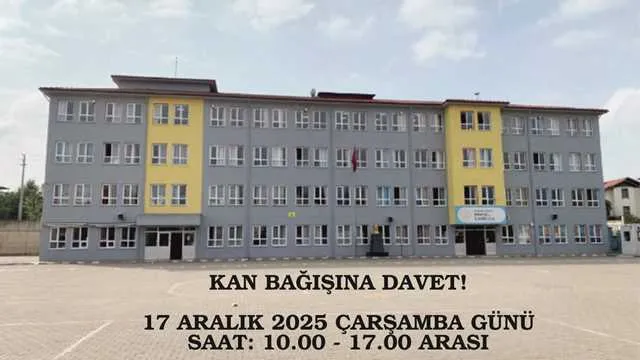 NOKSEL İLKÖĞRETİM OKULUNDAN KAN BAĞIŞI KAMPANYASI