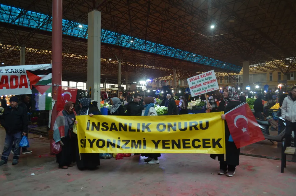 KATİL İSRAİL LANETLENDİ