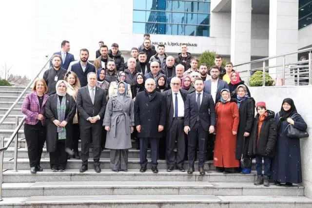 AK PARTİ HENDEK TEŞKİLATI TBMM GRUP TOPLANTISINA KATILDI
