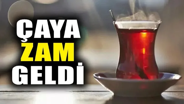 Bir bardak çay 15 lira oldu