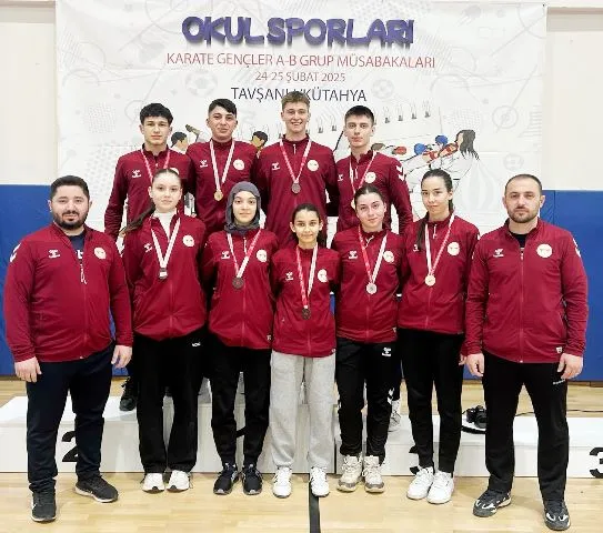 Hendekli 11 karateci  final biletini kaptı