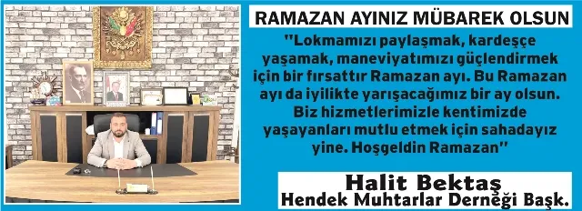 RAMAZAN AYINIZ MÜBAREK OLSUN