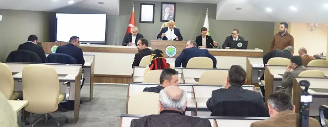 HENDEK BELEDİYESİ OLAĞAN ŞUBAT AYI TOPLANTISI İRFAN PÜSKÜLLÜ BAŞKANLIĞINDA TOPLANDI