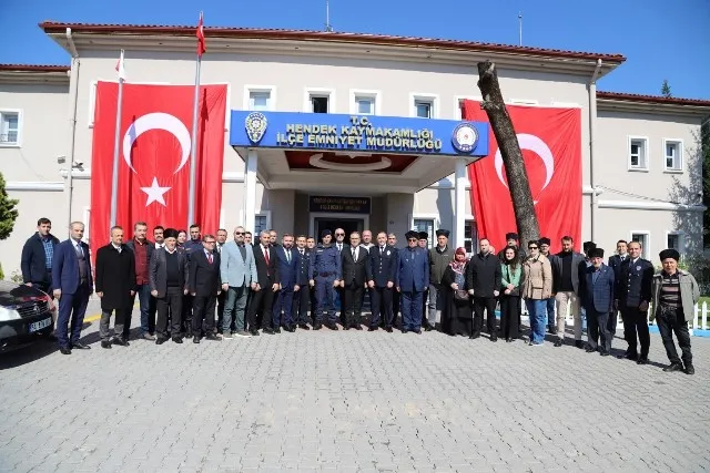 HENDEK’TE TÜRK POLİS TEŞKİLATININ 180. YILI TÖRENLE KUTLANDI