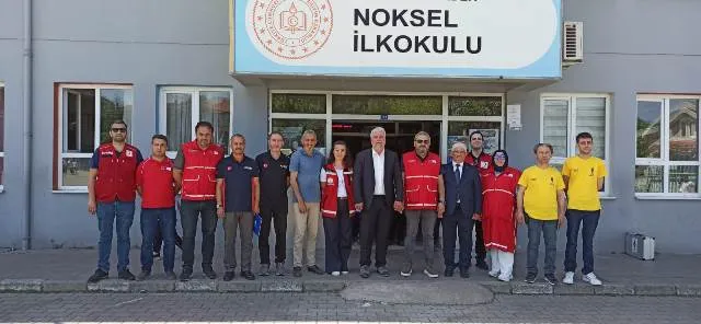 NOKSEL İLKOKULUNDA TATBİKAT