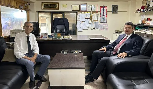HENDEK KAYMAKAMI HACI HASAN GÖKPINAR GAZETEMİZİ ZİYARET ETTİ