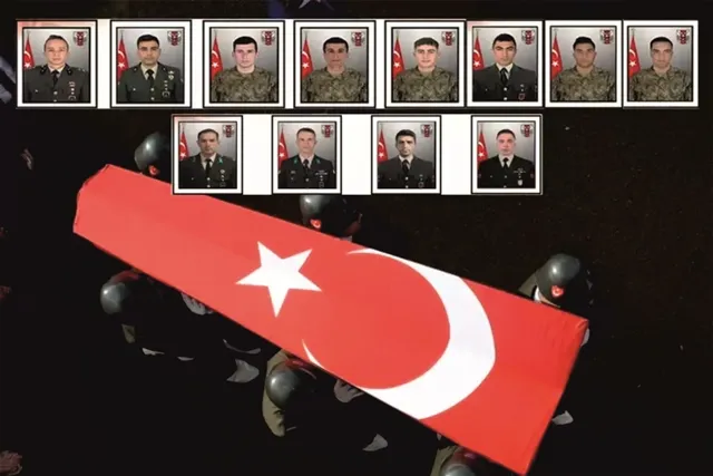 12 MEHMETÇİĞİMİZ ŞEHADET ŞERBETİNİ İÇTİ