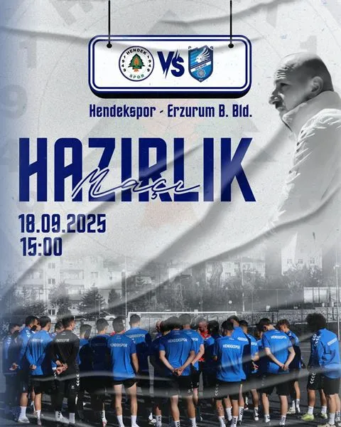 İLK HAZIRLIK MAÇIMIZ ERZURUMSPOR İLE