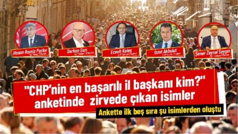 CHP’DE EN BAŞARILI İL BAŞKANLARI SIRALAMASINDA KELEŞ İLK ÜÇTE