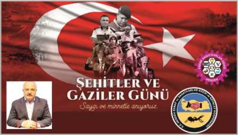 19 Eylül Gaziler Günümüz Kutlu Olsun