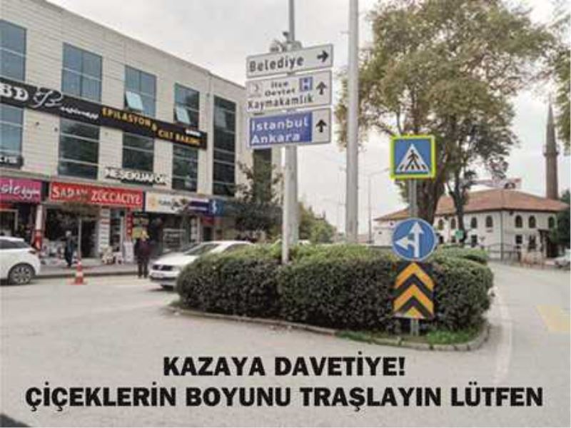 NEYİ BEKLİYORSUNUZ? KAZA OLMASINI MI???