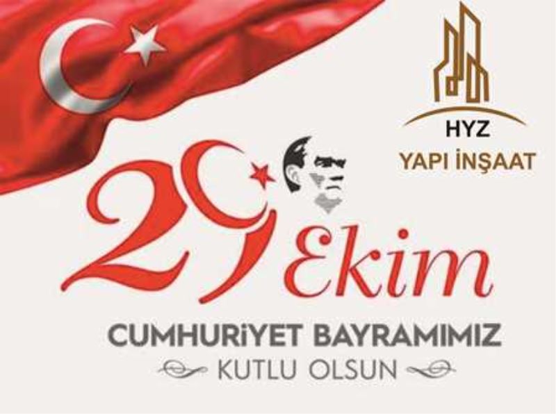 29 EKİM CUMHURİYET BAYRAMIMIZ KUTLU OLSUN