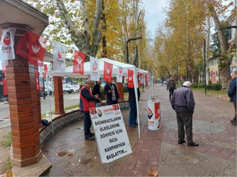 SIĞINMACILARI ÜLKESİNE ANCAK BİZ GÖNDERİRİZ