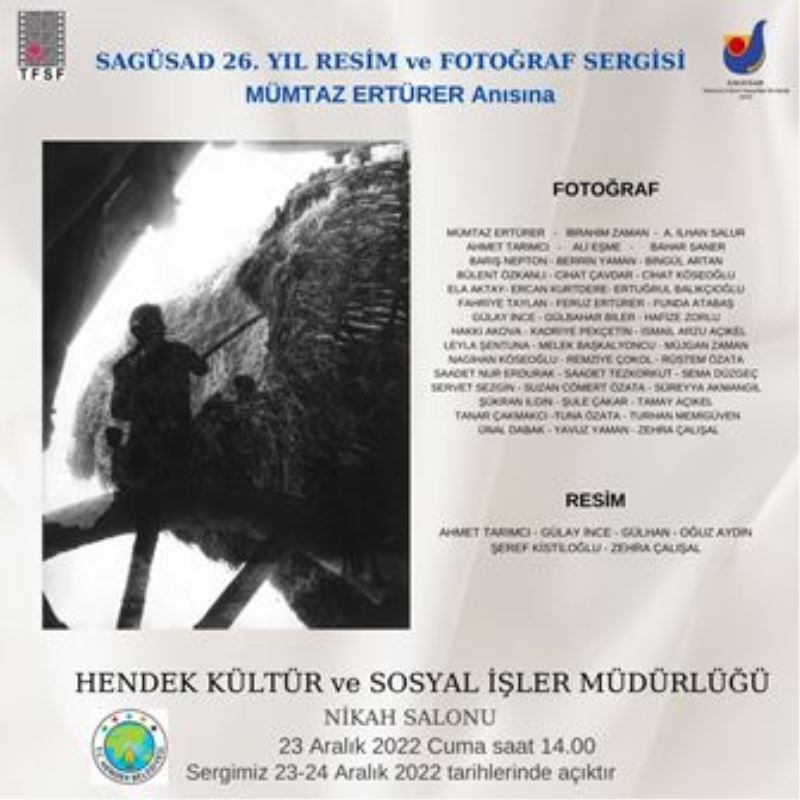 RESİM VE FOTOĞRAF SERGİSİNE DAVET!