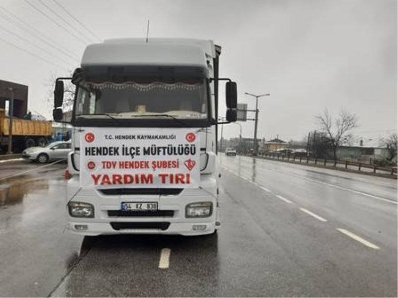 TÜRKİYE DİYANET VAKFI HENDEK MÜFTÜLÜĞÜNDEN 10’NUNCU  TIR SU YARDIMI