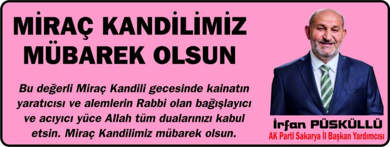 MİRAÇ KANDİLİNİZ MÜBAREK OLSUN