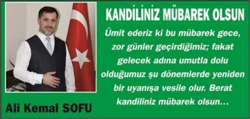 HAYIRLI KANDİLLER