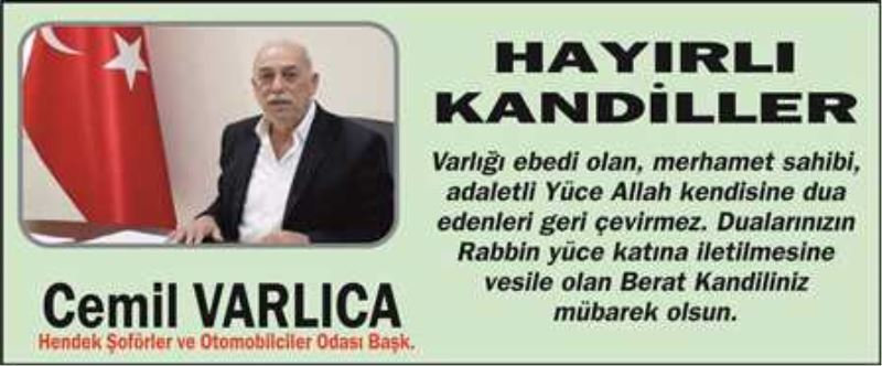 HAYIRLI KANDİLLER