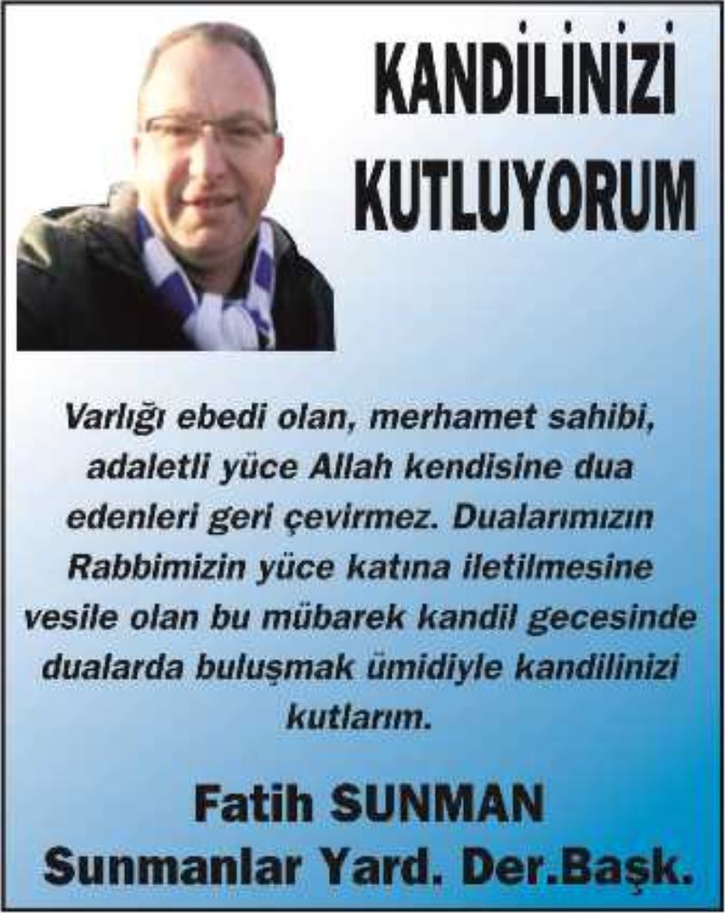 HAYIRLI KANDİLLER