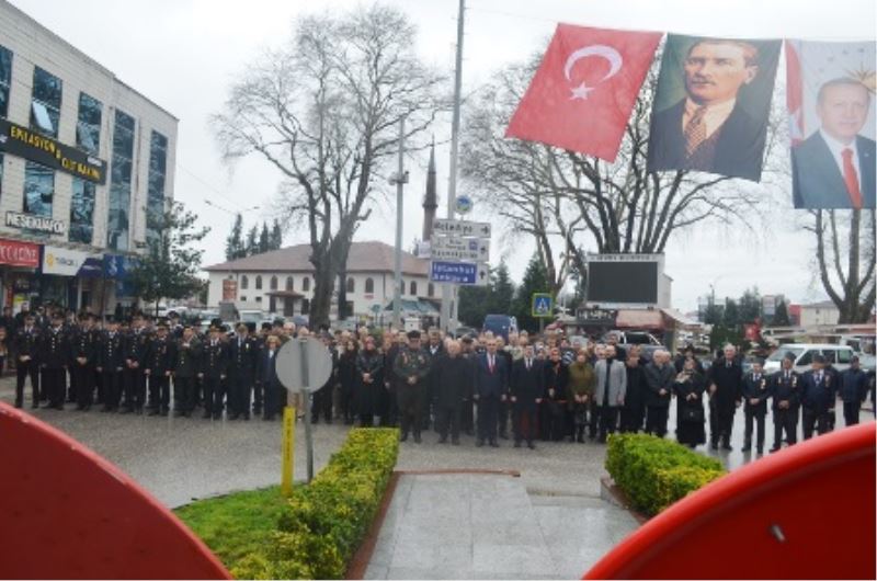 Çanakkale Zaferinin 108. Yıl dönümü törenle kutlandı.  