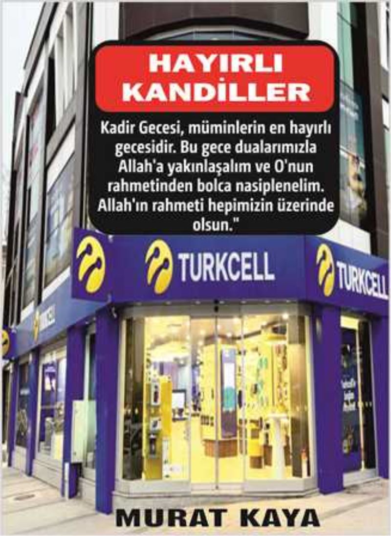 HAYIRLI KANDİLLER