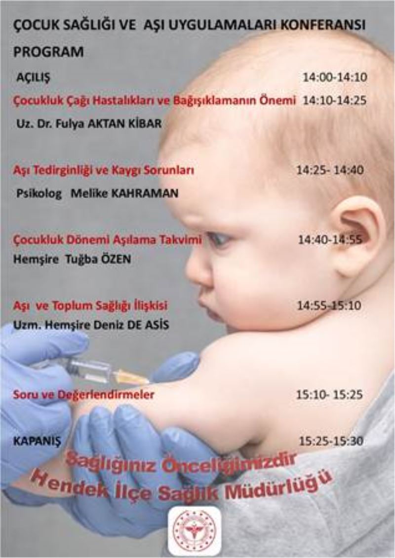 NİSAN AYI AŞI HAFTASI 