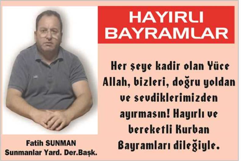 HAYIRLI BAYRAMLAR