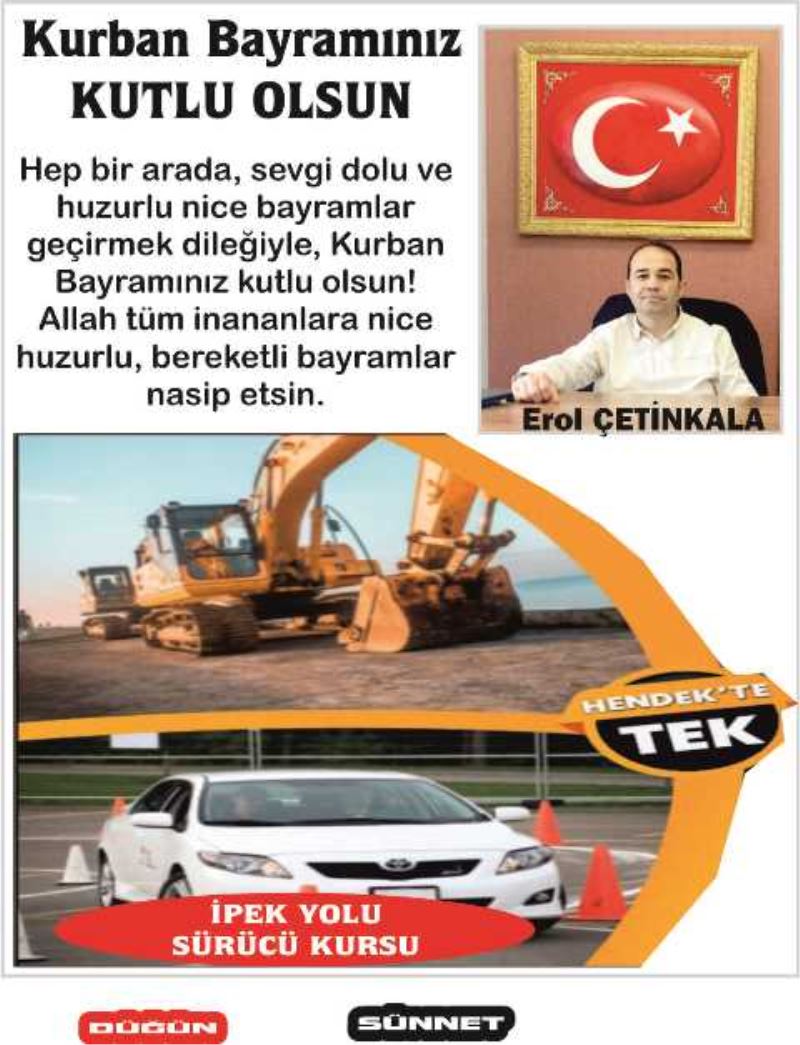 KURBAN BAYRAMINIZ KUTLU OLSUN